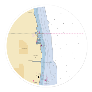 North Point Marina (Winthrop Harbor, IL) NOAA Chart Sticker