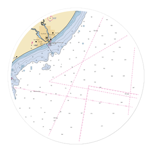 Manitowoc Marina (Manitowoc, WI) NOAA Chart Sticker