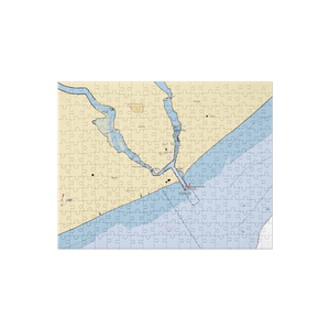 Twin Cities Marine Inc (Manitowoc, WI) NOAA Chart Jigsaw Puzzle