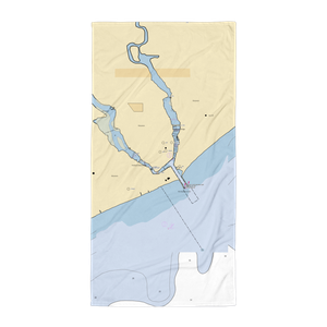 Seagull Marina & Campgrounds (Manitowoc, WI) NOAA Chart Towel