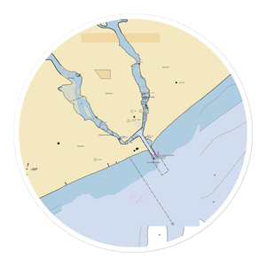 Seagull Marina & Campgrounds (Manitowoc, WI) NOAA Chart Sticker