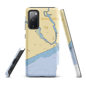 West Twin Marina (Manitowoc, WI) NOAA Chart Samsung Phone Case