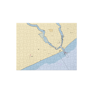 West Twin Marina (Manitowoc, WI) NOAA Chart Jigsaw Puzzle