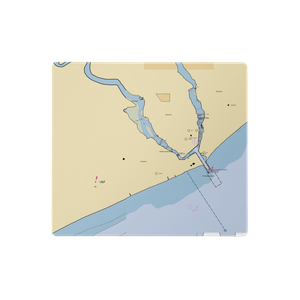 West Twin Marina (Manitowoc, WI) NOAA Chart  Gaming Mouse Pad