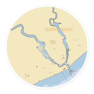 Stop & Dock Marina (Manitowoc, WI) NOAA Chart Sticker