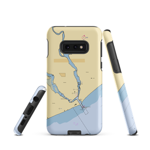 Rogers Street Fishing Village (Manitowoc, WI) NOAA Chart Samsung Phone Case