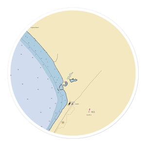 High Cliff State Park Marina (Sherwood, WI) NOAA Chart Sticker