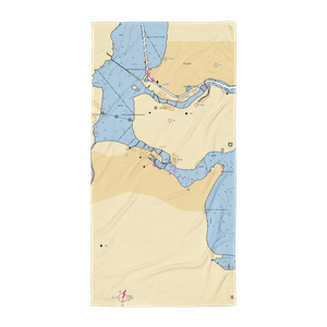 Neenah Boat and Dock Club (Appleton, WI) NOAA Chart Towel