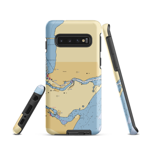 Menasha Marina (Appleton, WI) NOAA Chart Samsung Phone Case