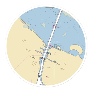 South Bay Marina (Green Bay, WI) NOAA Chart Sticker