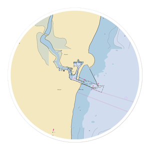 Harbor Express (Kewaunee, WI) NOAA Chart Sticker