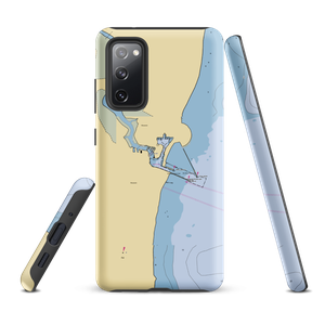 Kewaunee City Dock (Kewaunee, WI) NOAA Chart Samsung Phone Case