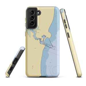 Kewaunee City Dock (Kewaunee, WI) NOAA Chart Samsung Phone Case