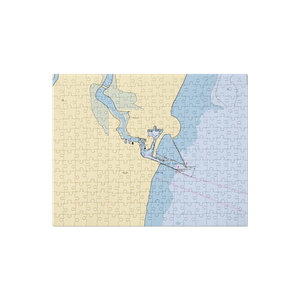 Kewaunee City Dock (Kewaunee, WI) NOAA Chart Jigsaw Puzzle