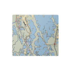 Boudreaux's Marina (Dulac, LA) NOAA Chart  Gaming Mouse Pad