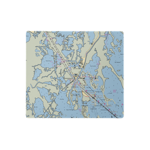 Point Cocodrie Inn (Dulac, LA) NOAA Chart  Gaming Mouse Pad