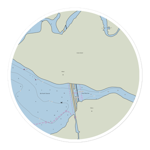 Sun Buns Bar and Grill (Ponchatoula, LA) NOAA Chart Sticker