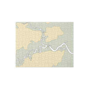 Tickfaw Marina (Springfield, LA) NOAA Chart Jigsaw Puzzle