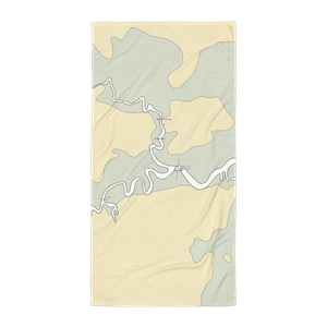 Tickfaw Landing (Springfield, LA) NOAA Chart Towel