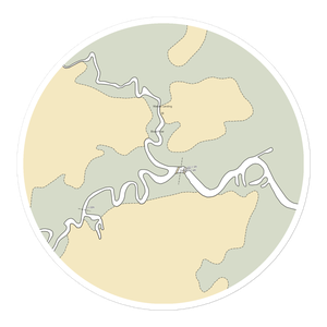 Tickfaw Landing (Springfield, LA) NOAA Chart Sticker