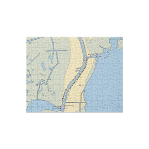 Joe's Landing (Metairie, LA) NOAA Chart Jigsaw Puzzle