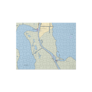 Jean Lafitte Harbor (Metairie, LA) NOAA Chart Jigsaw Puzzle