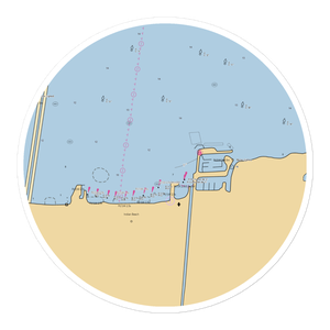 Bucktown Harbor Marina (Metairie, LA) NOAA Chart Sticker