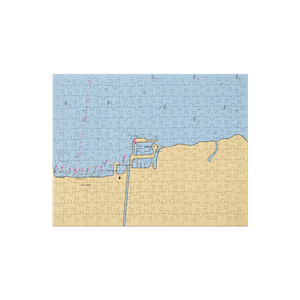 Schubert's Marine (New Orleans, LA) NOAA Chart Jigsaw Puzzle