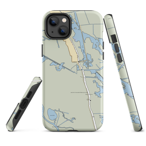 Tidewater Dock (Golden Meadow, LA) NOAA Chart  Tough iPhone Case