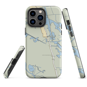 Tidewater Dock (Golden Meadow, LA) NOAA Chart  Tough iPhone Case