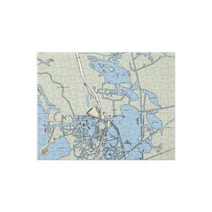 Bobby Lynn's Marina (Golden Meadow, LA) NOAA Chart Jigsaw Puzzle