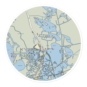 Bobby Lynn's Marina (Golden Meadow, LA) NOAA Chart Sticker