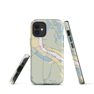 Myrtle Grove Marina (Davant, LA) NOAA Chart  Tough iPhone Case