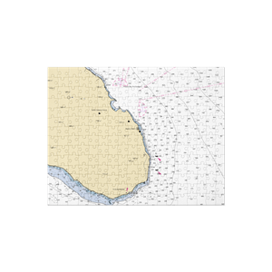 Avalon Harbor Marine (San Pedro, CA) NOAA Chart Jigsaw Puzzle