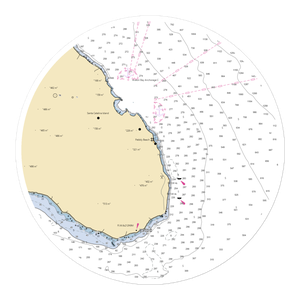 Avalon Harbor Marine (San Pedro, CA) NOAA Chart Sticker