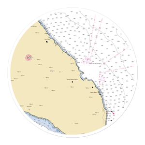 City of Avalon Harbor Department (San Pedro, CA) NOAA Chart Sticker