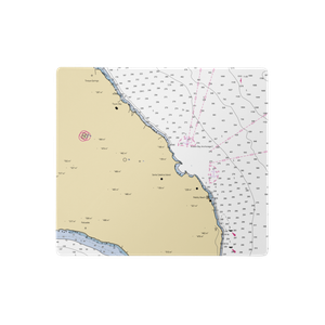 Avalon Marine Dock (San Pedro, CA) NOAA Chart  Gaming Mouse Pad