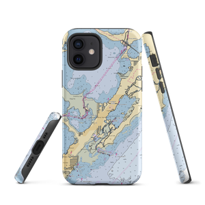 Reefhouse Resort & Marina (Islamorada, FL) NOAA Chart  Tough iPhone Case