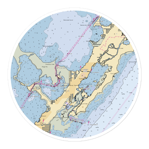 Reefhouse Resort & Marina (Islamorada, FL) NOAA Chart Sticker