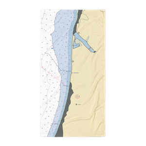 Marina Dunes RV Park (Marina, CA) NOAA Chart Towel