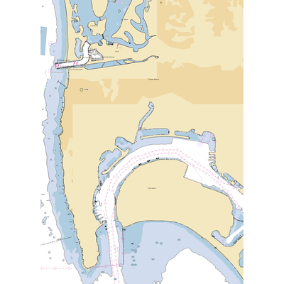 Cortez Fuel Dock (San Diego, CA) NOAA Chart  Gaming Mouse Pad