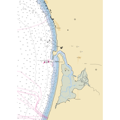 Morro Bay Tidelands Park (Morro Bay, CA) NOAA Chart  Gaming Mouse Pad