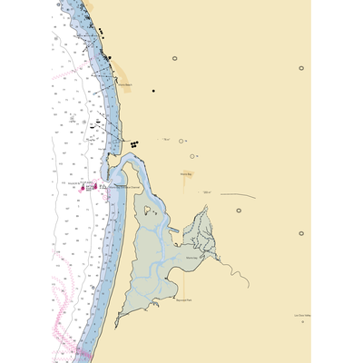 Coastal Boatworks (Morro Bay, CA) NOAA Chart  Gaming Mouse Pad