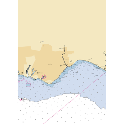 Soquel Cove Mooring (Santa Cruz, CA) NOAA Chart  Gaming Mouse Pad