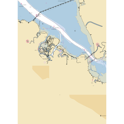 Redwood City Marina (Redwood City, CA) NOAA Chart  Gaming Mouse Pad