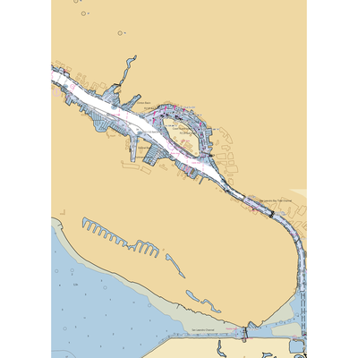 Svenden's Boat Works (Oakland, CA) NOAA Chart  Gaming Mouse Pad