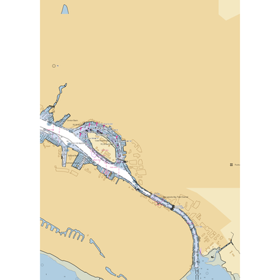 Embarcadero Cove Marina (Oakland, CA) NOAA Chart  Gaming Mouse Pad