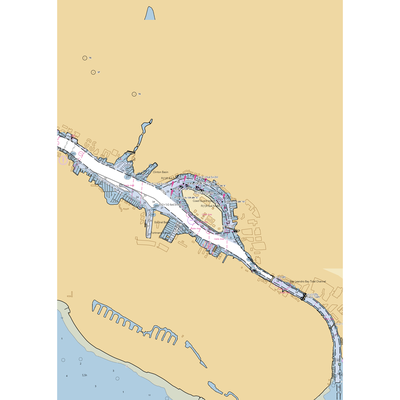 Oakland Marina North Embarcadero Cove (Oakland, CA) NOAA Chart  Gaming Mouse Pad