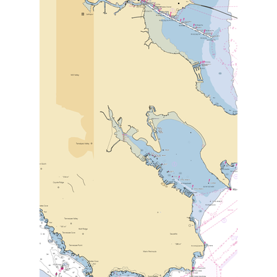 Yellow Dock Floating House Docks (Sausalito, CA) NOAA Chart  Gaming Mouse Pad