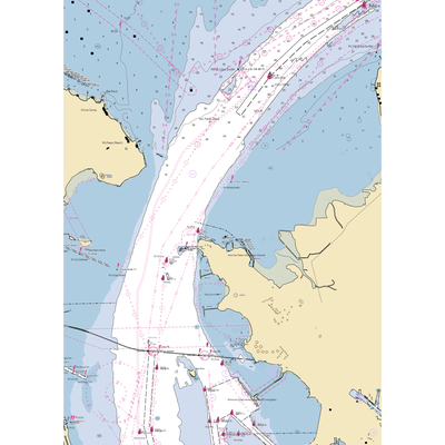 Point San Pablo Harbor (Richmond, CA) NOAA Chart  Gaming Mouse Pad